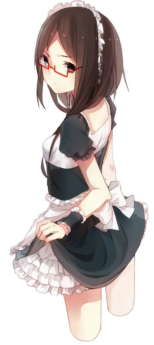 [Secondary] images of the girl wearing a maid outfit! 4