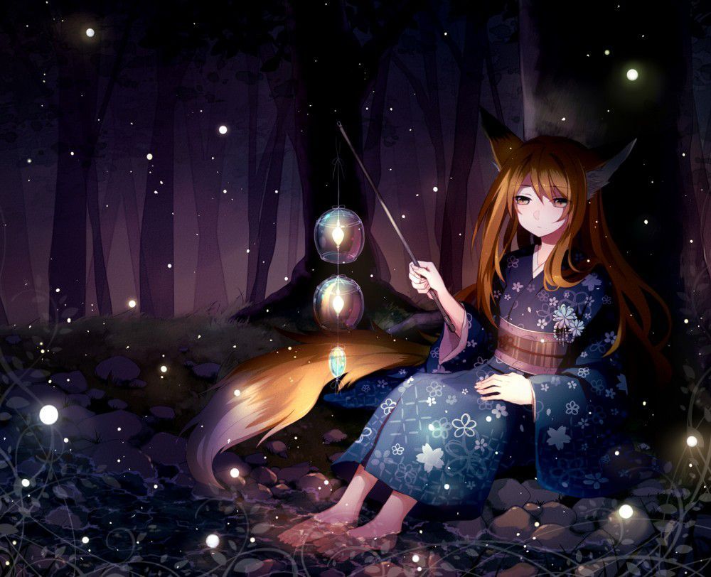 Secondary image of girl with animal ears 38