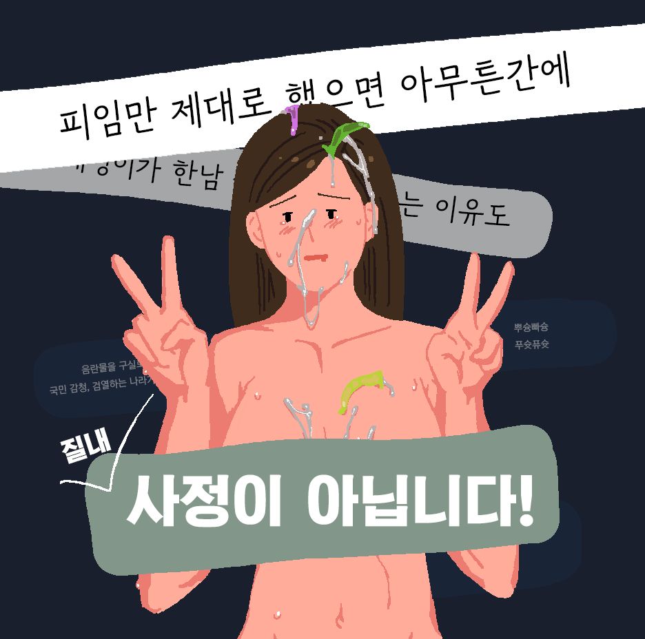 Dot eyes, It's NOT true!, "That art style" (South Korean propaganda, meme and Satire) 점눈깔, 사실이 아닙니다!, 해명이, "그 그림체" 46