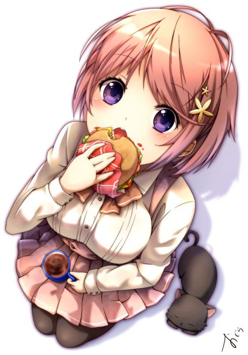 [2次] eating food she is a cute girl second image [non-18] 23
