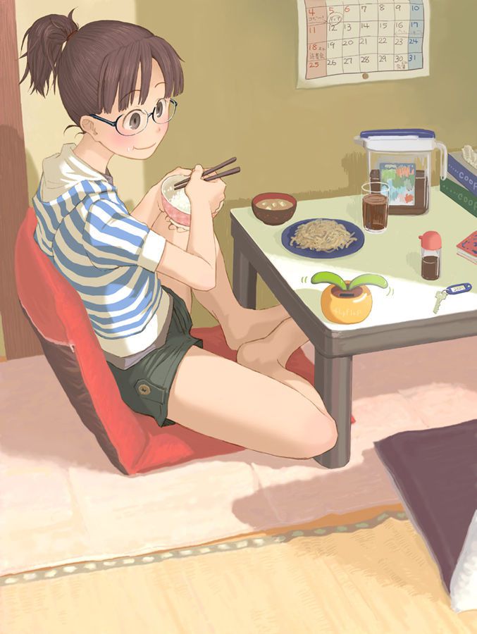 [2次] eating food she is a cute girl second image [non-18] 34