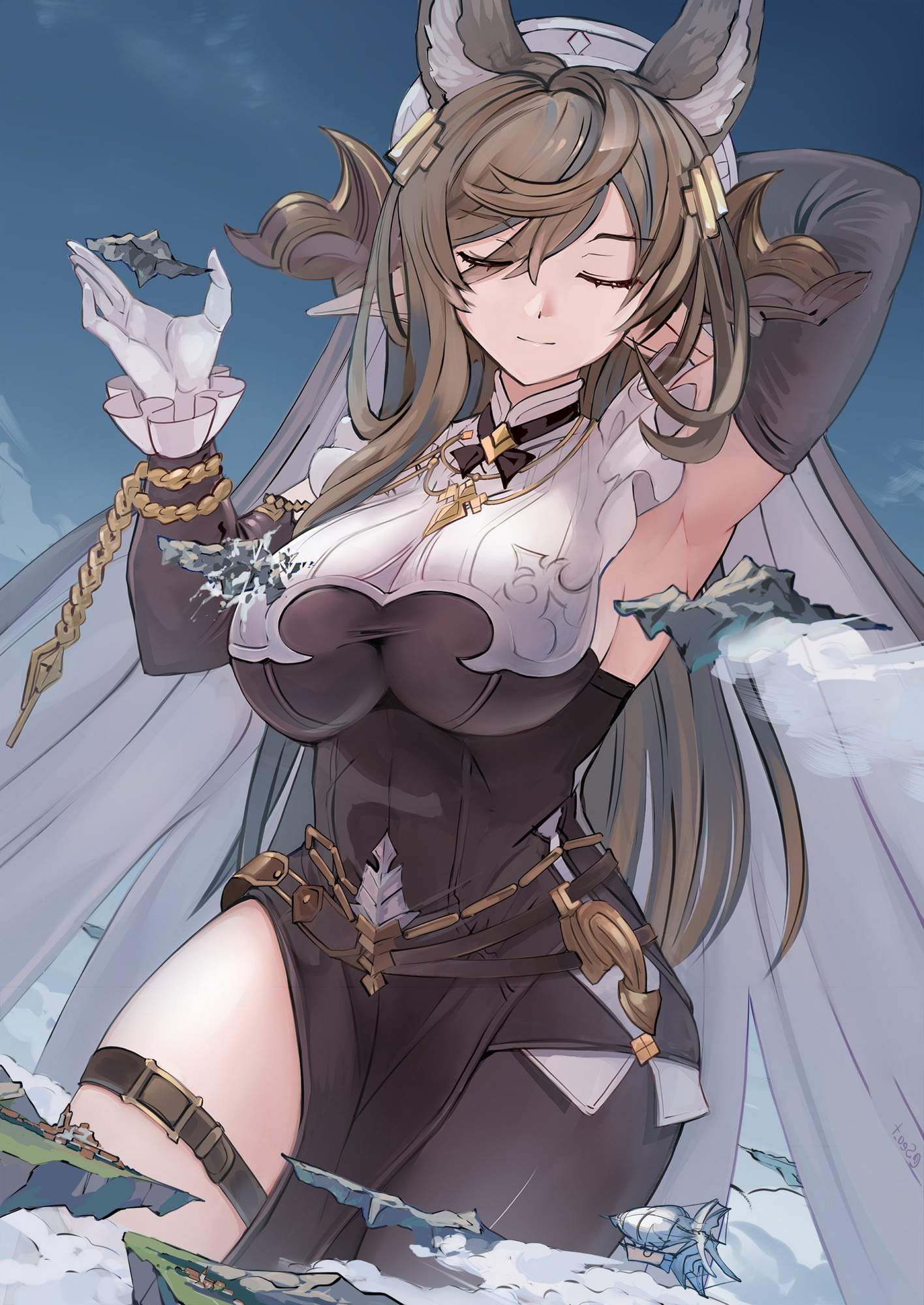 I want to pull out with secondary erotic images of Gran Blue fantasy! 5