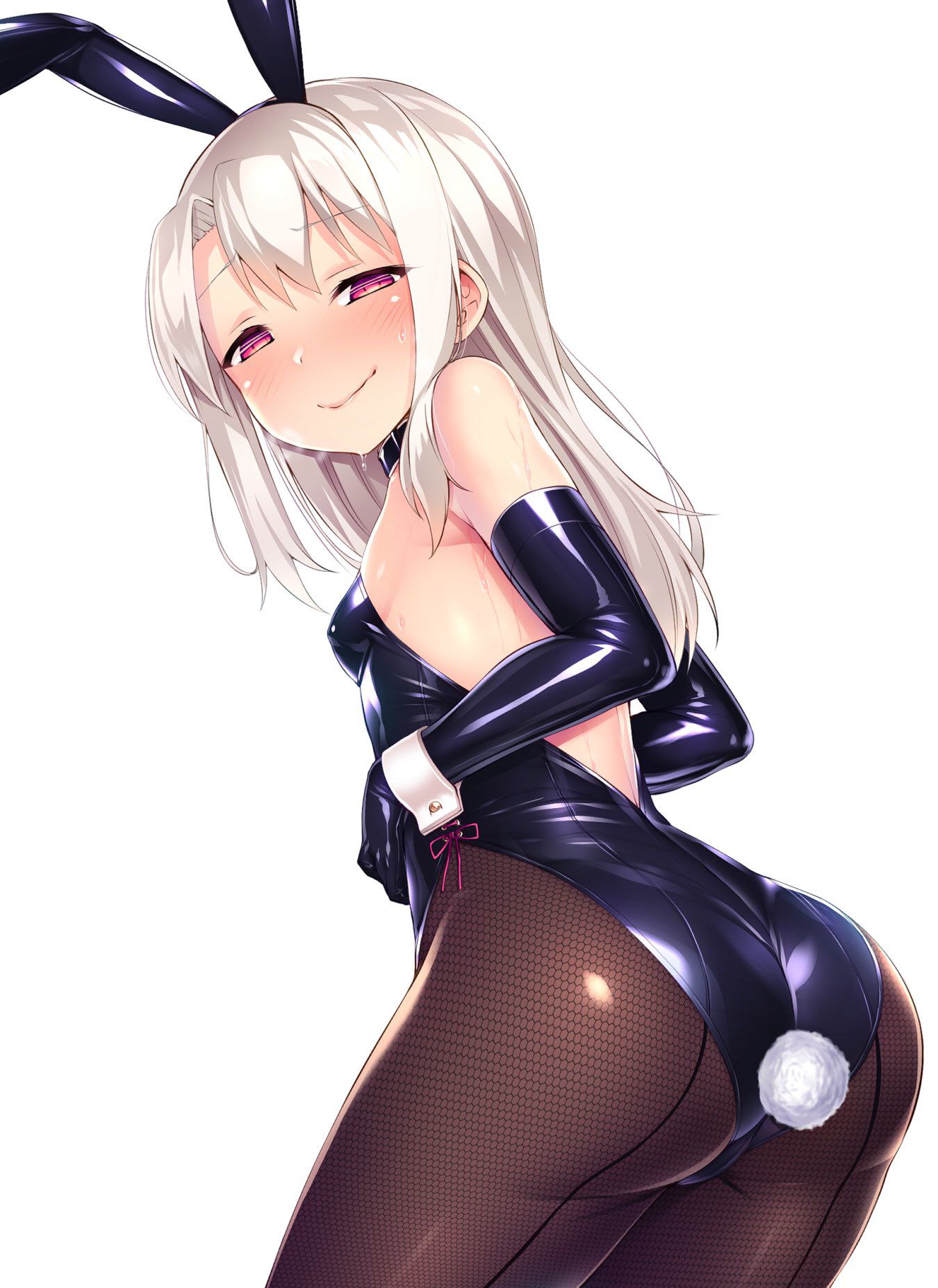 【Secondary Erotic】 Here is an erotic image of a girl dressed in a bunny girl costume that stands out for the eroticism of buttocks and 22