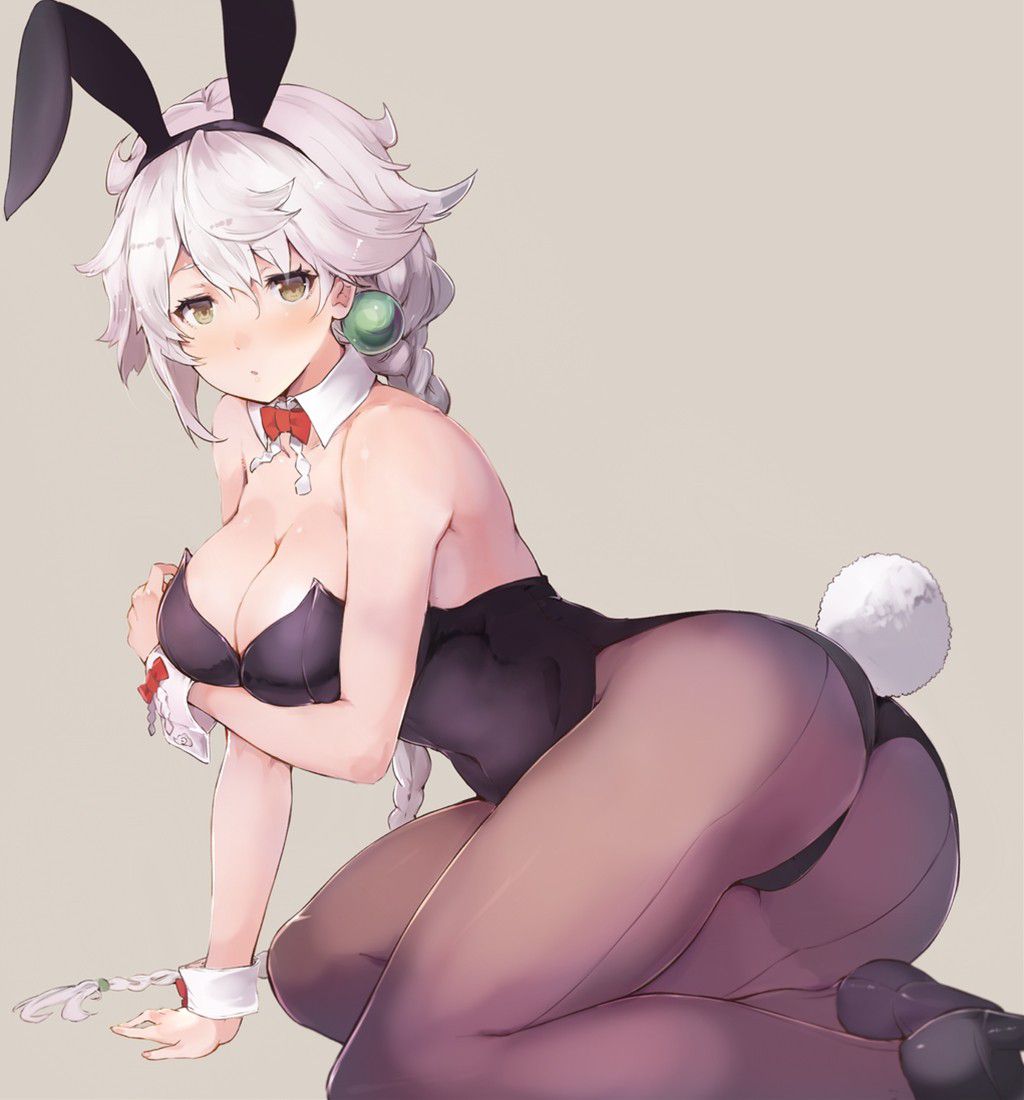 【Secondary Erotic】 Here is an erotic image of a girl dressed in a bunny girl costume that stands out for the eroticism of buttocks and 3