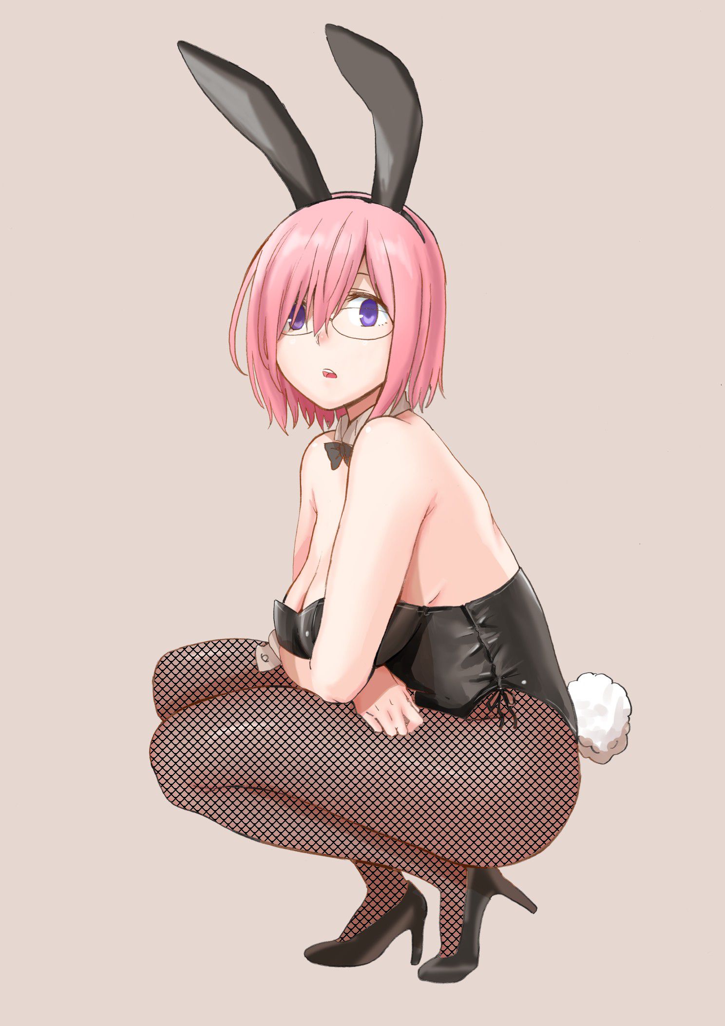 【Secondary Erotic】 Here is an erotic image of a girl dressed in a bunny girl costume that stands out for the eroticism of buttocks and 8