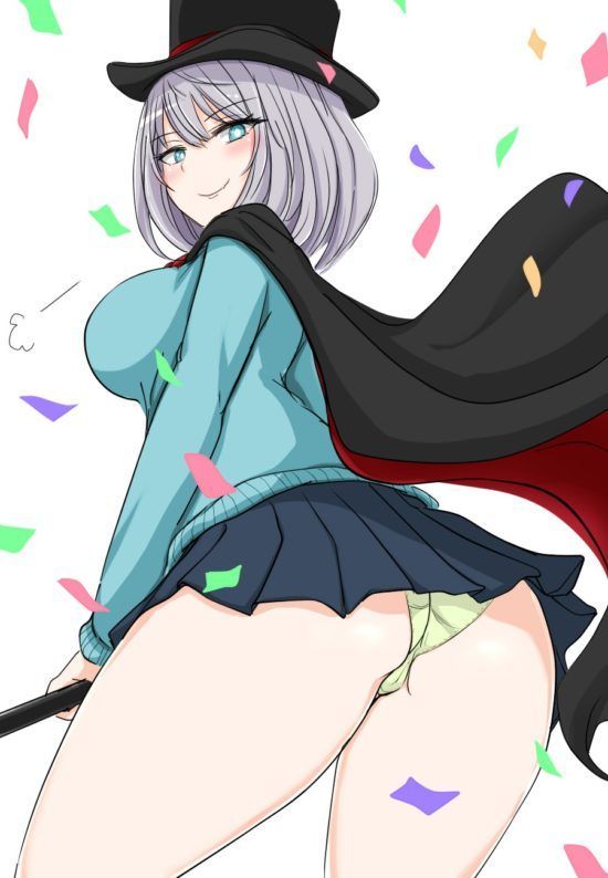 【Secondary Erotic】 Magic Trick Senior Main Heroine Erotic image of Senpai is here 14