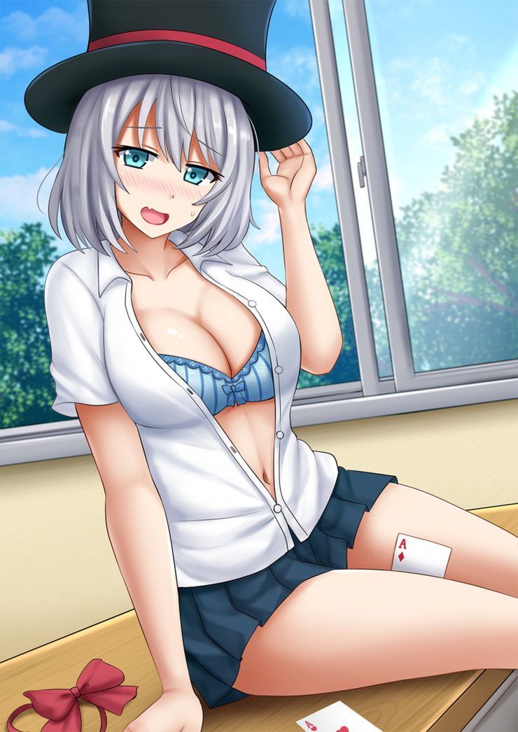 【Secondary Erotic】 Magic Trick Senior Main Heroine Erotic image of Senpai is here 25