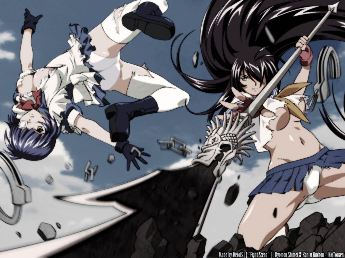 Kan'u Unchou, Ryomou Shimei - Ikkitousen 16