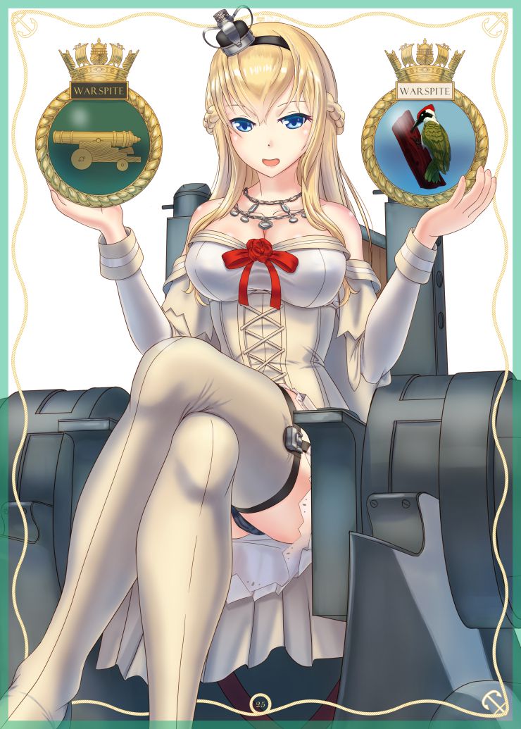 【Fleet Kokusho】 Immediately pull out with an erotic image of the boob that you want to suck on the warspite! 1