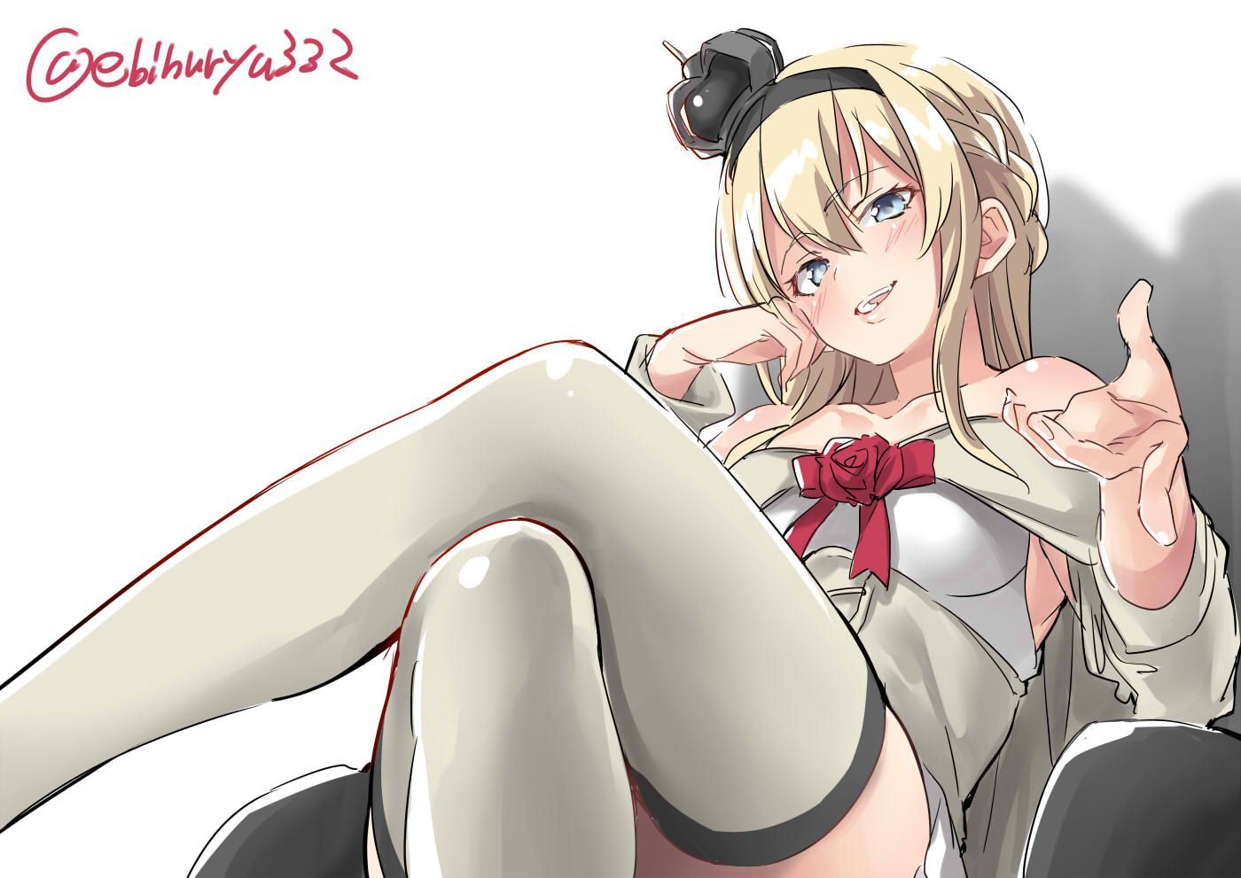 【Fleet Kokusho】 Immediately pull out with an erotic image of the boob that you want to suck on the warspite! 11