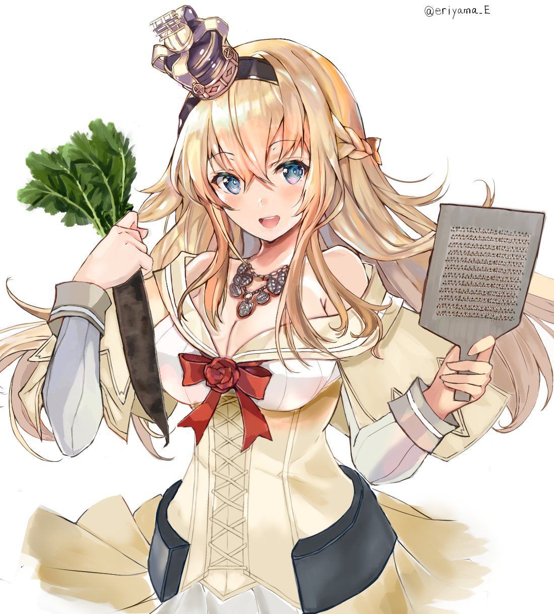 【Fleet Kokusho】 Immediately pull out with an erotic image of the boob that you want to suck on the warspite! 2