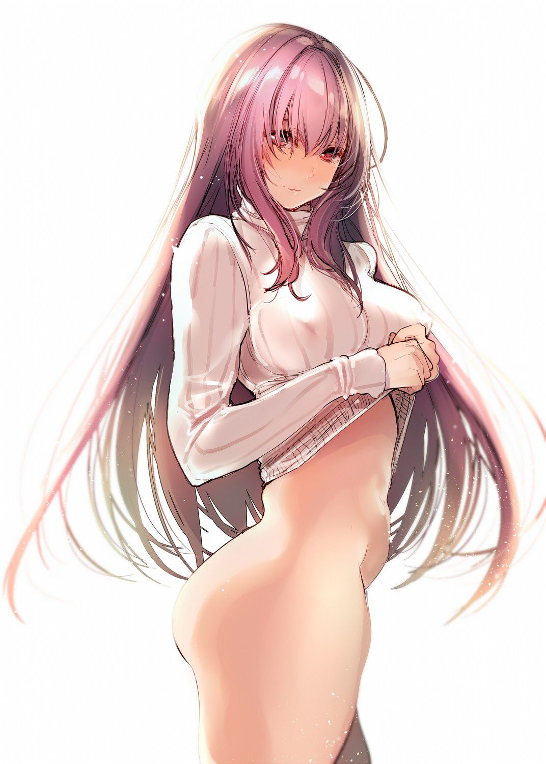 【2nd】Erotic image of a girl with nipples standing through clothes Part 25 26