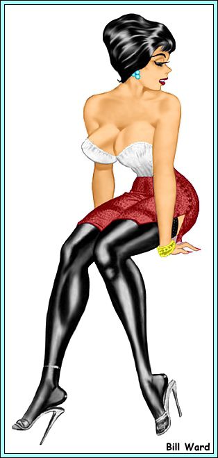 The women of Bill Ward - Pin Up 36