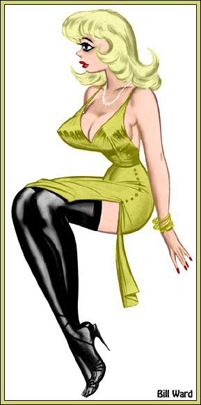 The women of Bill Ward - Pin Up 49