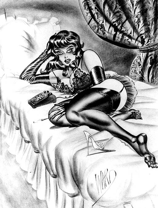 The women of Bill Ward - Pin Up 57