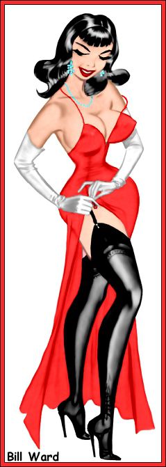 The women of Bill Ward - Pin Up 8