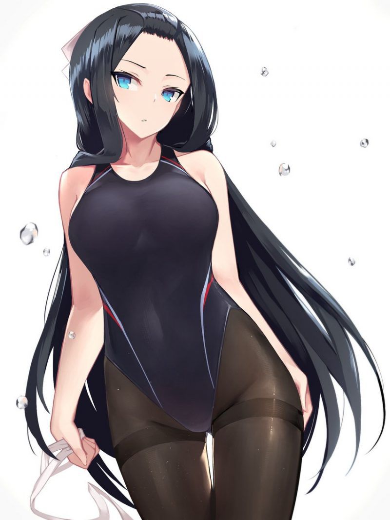 【Erotic Anime Summary】 Beautiful women and beautiful girls wearing pantyhose and swimsuits and squirts 【Secondary erotic】 10