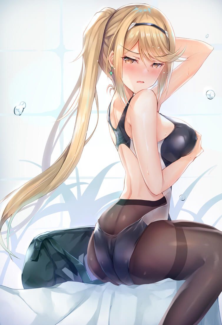 【Erotic Anime Summary】 Beautiful women and beautiful girls wearing pantyhose and swimsuits and squirts 【Secondary erotic】 11