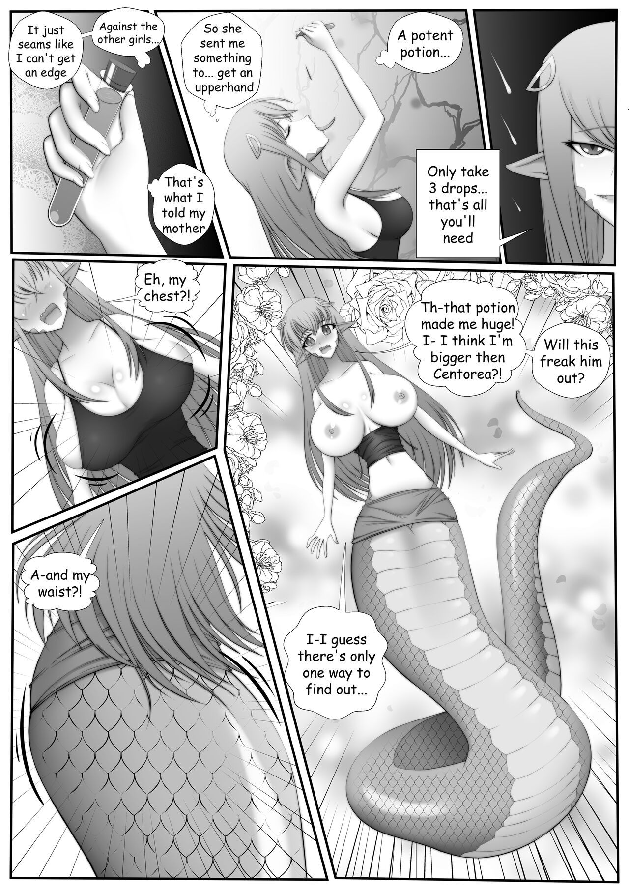 Monster Musume Giantess Comic 1