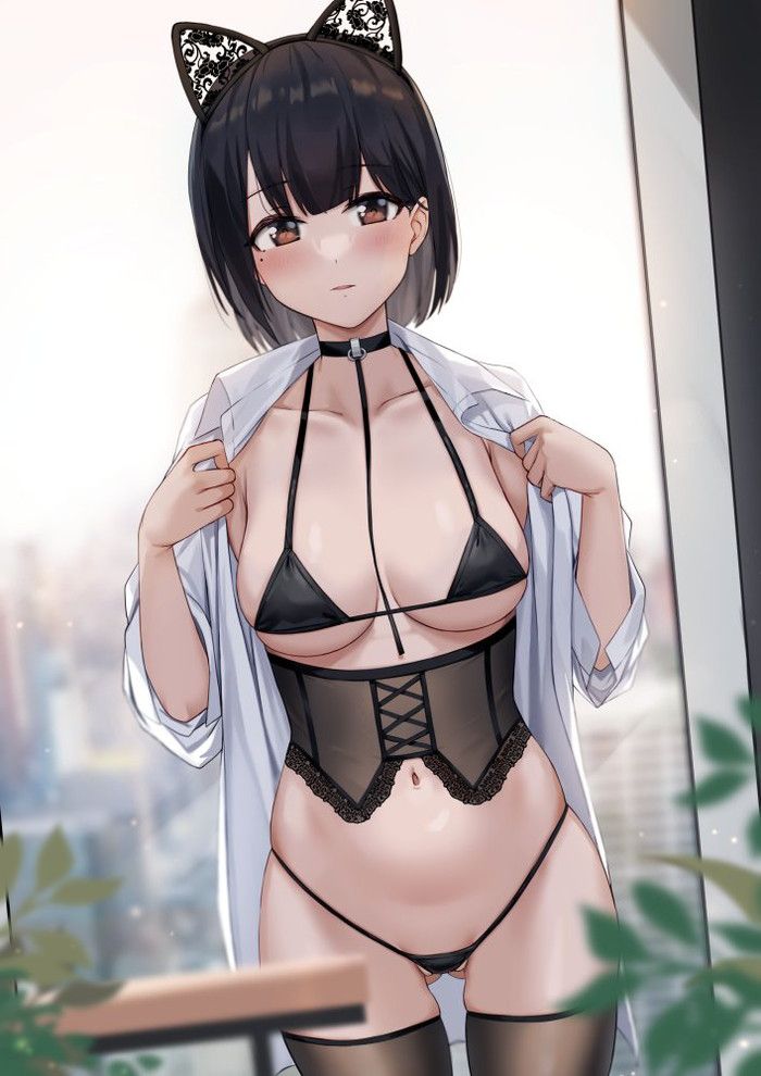 【Second】Erotic image summary of a naughty black-haired girl Part 3 17