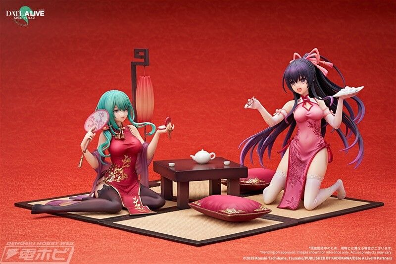 Date a Live Erotic figure in a cheongsam with erotic of the seven sins sticking out 12