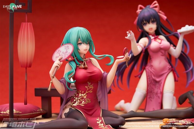 Date a Live Erotic figure in a cheongsam with erotic of the seven sins sticking out 13