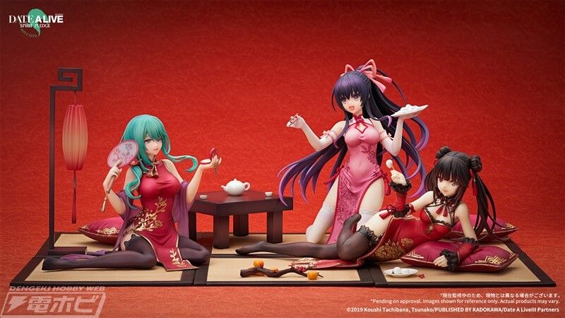 Date a Live Erotic figure in a cheongsam with erotic of the seven sins sticking out 14