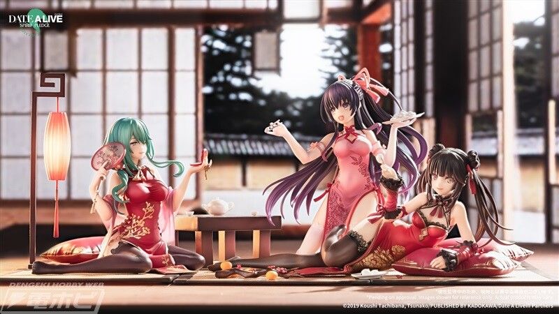 Date a Live Erotic figure in a cheongsam with erotic of the seven sins sticking out 16