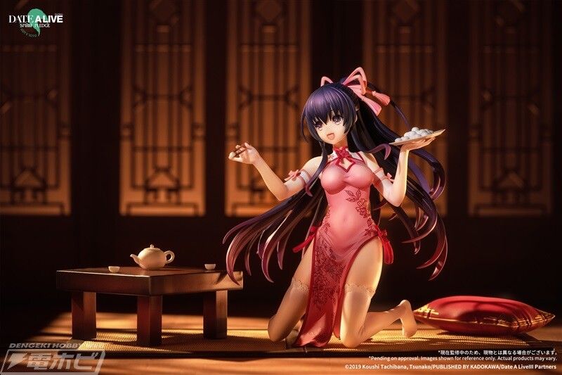 Date a Live Erotic figure in a cheongsam with erotic of the seven sins sticking out 2