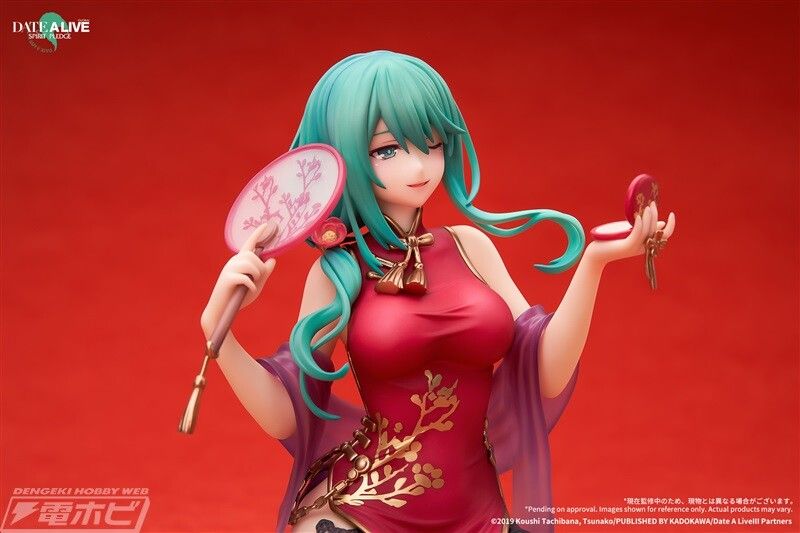Date a Live Erotic figure in a cheongsam with erotic of the seven sins sticking out 7