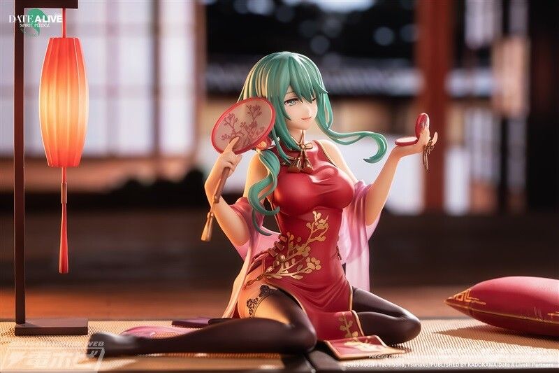 Date a Live Erotic figure in a cheongsam with erotic of the seven sins sticking out 8