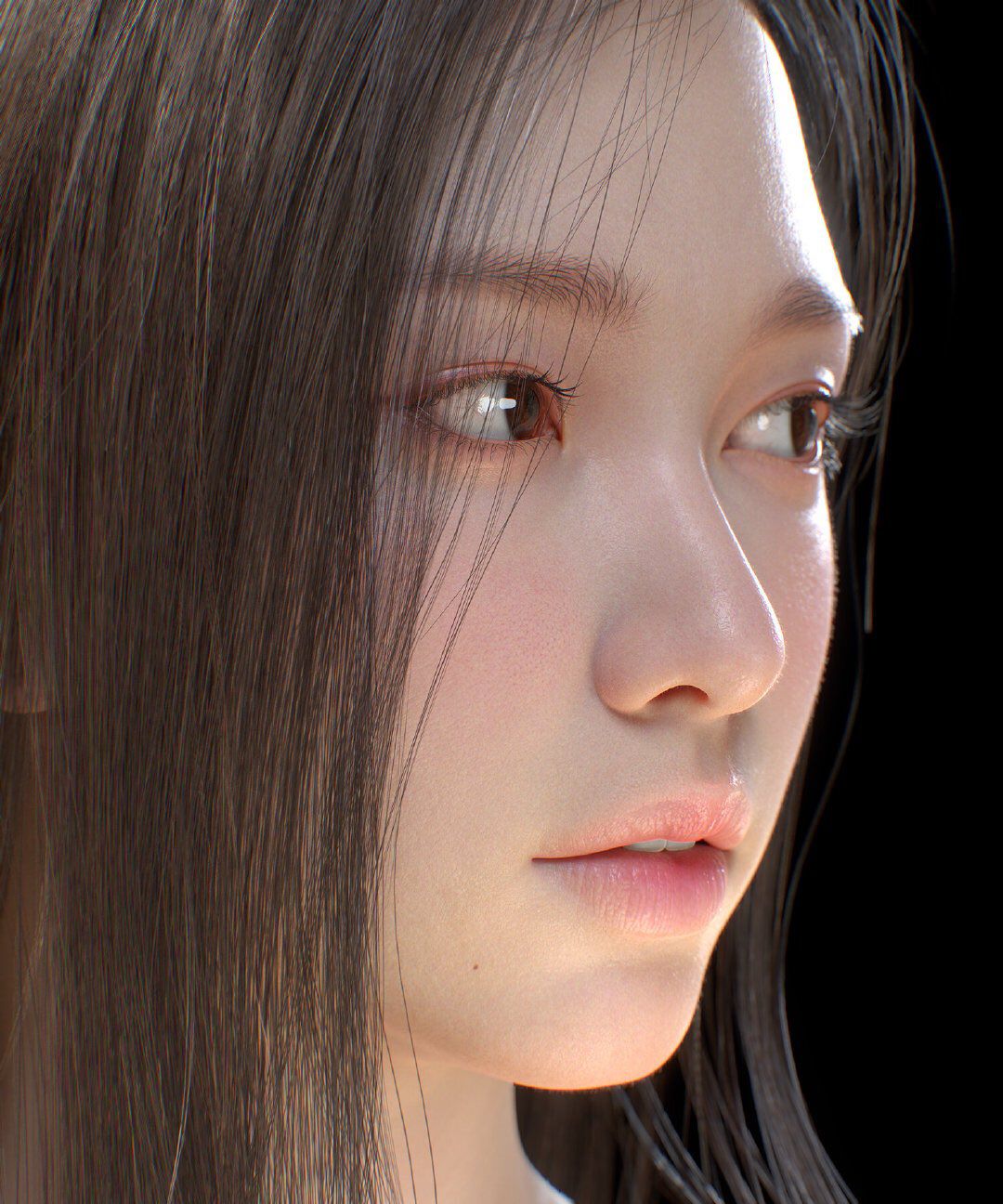 【Good news】Beautiful girl in 3DCG finally becomes indistinguishable from human 2