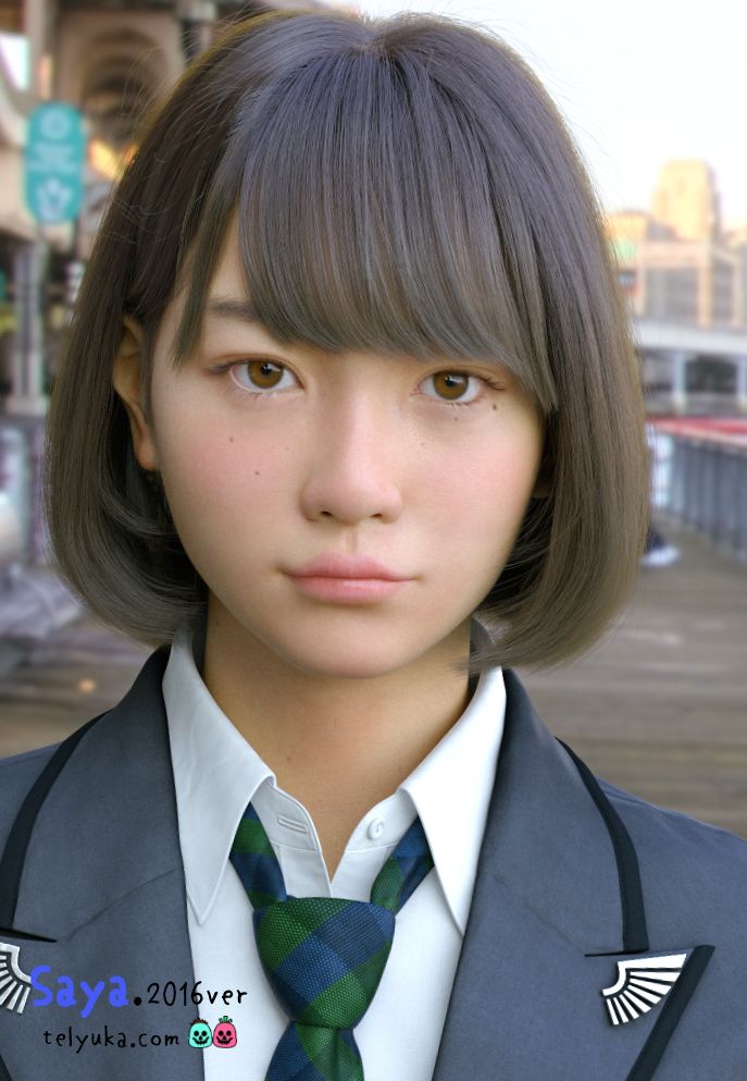 【Good news】Beautiful girl in 3DCG finally becomes indistinguishable from human 5
