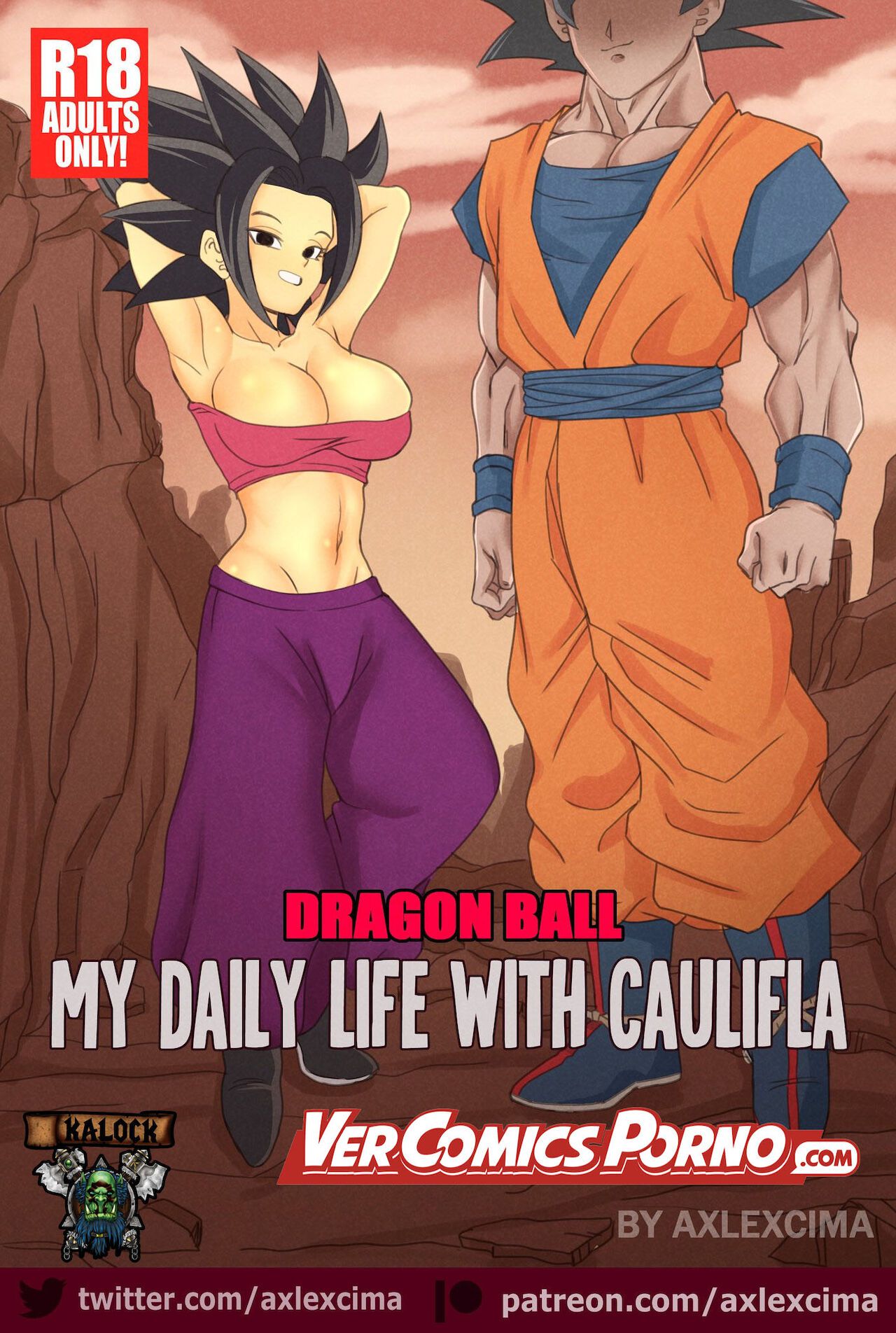 [AxlexCima] My daily life with Caulifla (Dragon Ball Super) (Spanish) [kalock & VCP] 1