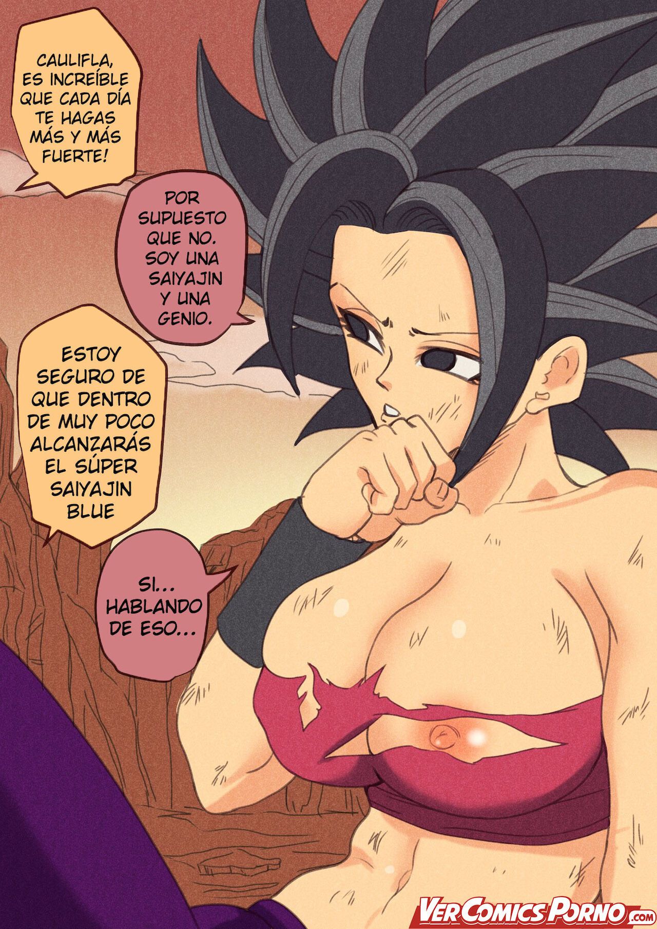 [AxlexCima] My daily life with Caulifla (Dragon Ball Super) (Spanish) [kalock & VCP] 3