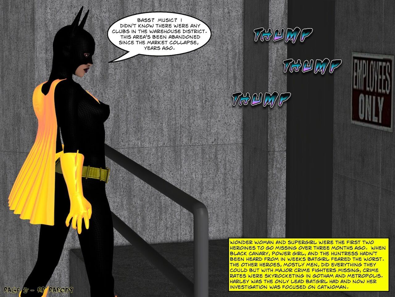 Batgirl - A Night at the Club [RenderPretender] 3