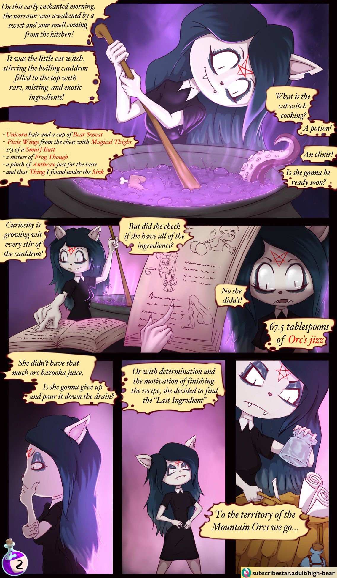 [HighBear15] The Empty Jar And The Hardworking Witch (The Summoning) (Ongoing) 3