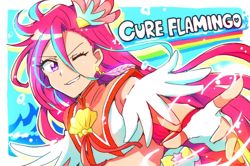 【Tropical ~ Ju! Pretty Cure】 Erotic image of Asuka Takizawa (Cure Flamingo) 38