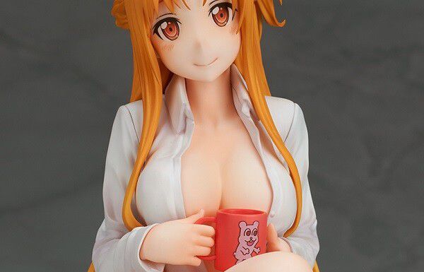 "Sword Art Online" Yuki Asuka naked and wearing a shirt and an erotic figure that can be seen almost completely! 1