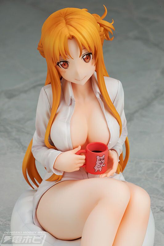 "Sword Art Online" Yuki Asuka naked and wearing a shirt and an erotic figure that can be seen almost completely! 11