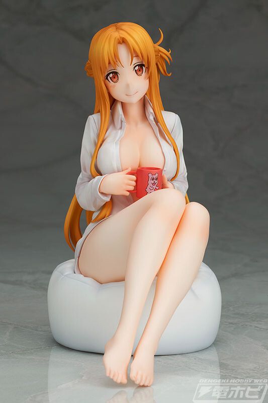 "Sword Art Online" Yuki Asuka naked and wearing a shirt and an erotic figure that can be seen almost completely! 5