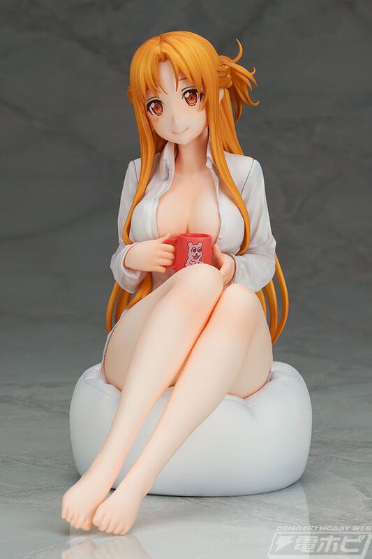 "Sword Art Online" Yuki Asuka naked and wearing a shirt and an erotic figure that can be seen almost completely! 6