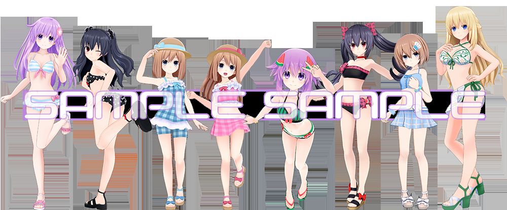 "Hyperdimensional Game Neptune Sisters vs Sisters" limited edition erotic swimsuit costume of Nepunepu 7