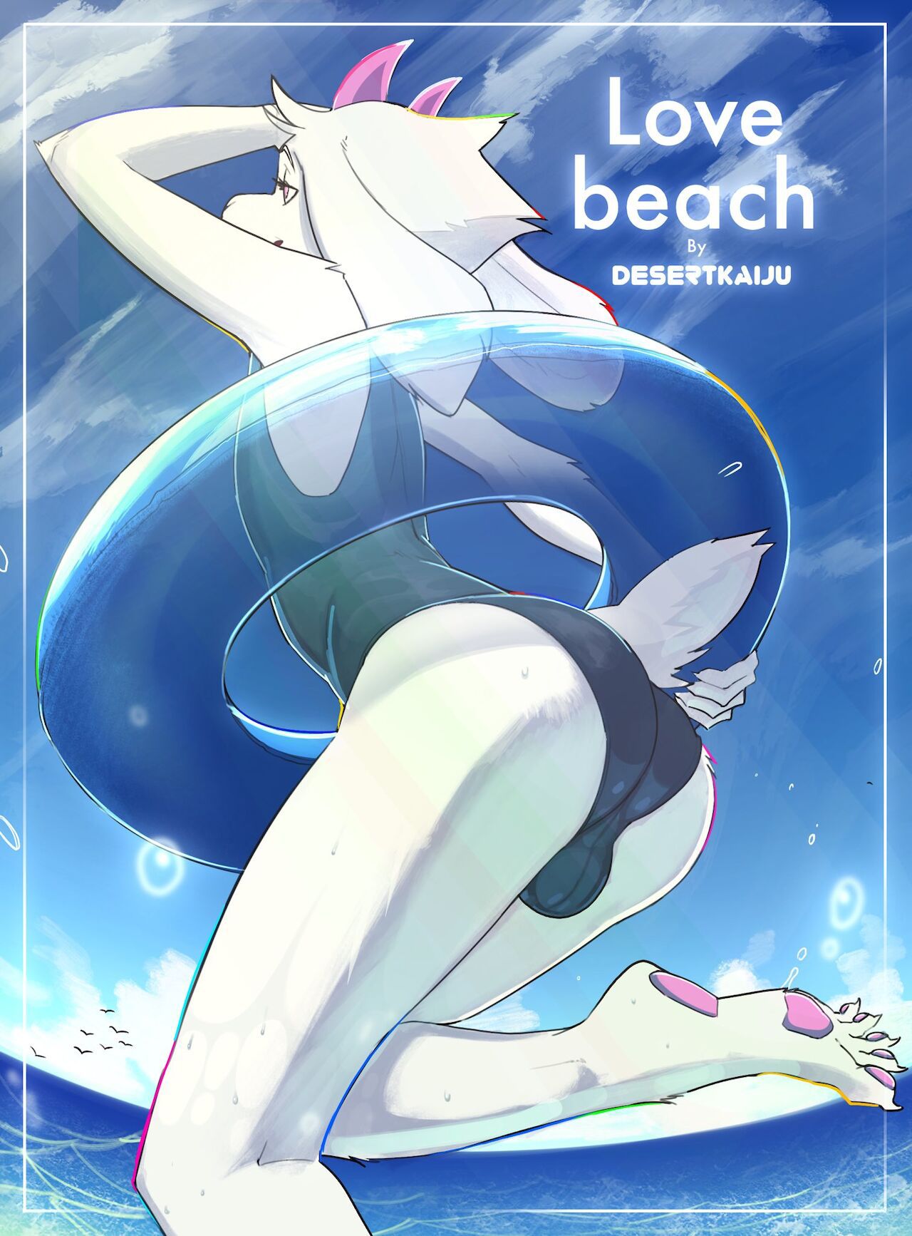 [DesertKaiju] Love Beach (in progress) 1
