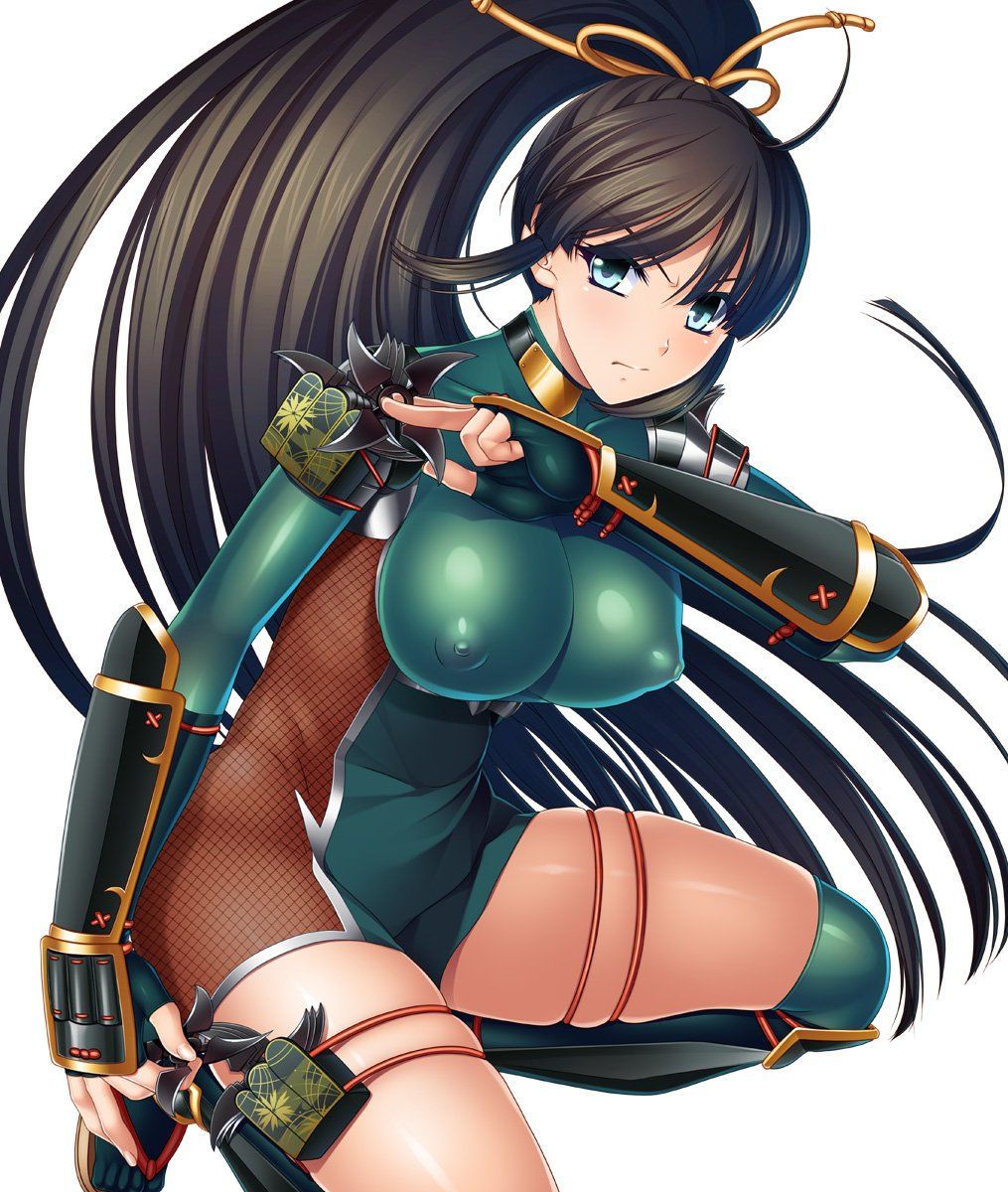 【Secondary Erotic】 Erotic image summary of Kunoichi, an ecchi female ninja wearing a skimpy costume 2