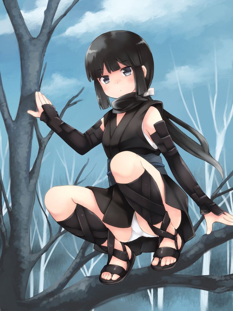 【Secondary Erotic】 Erotic image summary of Kunoichi, an ecchi female ninja wearing a skimpy costume 3