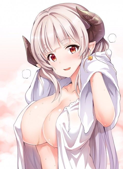 【Secondary erotic】 Erotic image of a girl who has a breast pooch because of her nipples or clothes 28