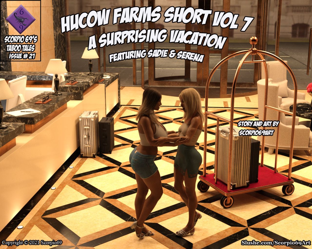 Hucow Farms Short Vol 7 - A Surprising Vacation (Ongoing) 1