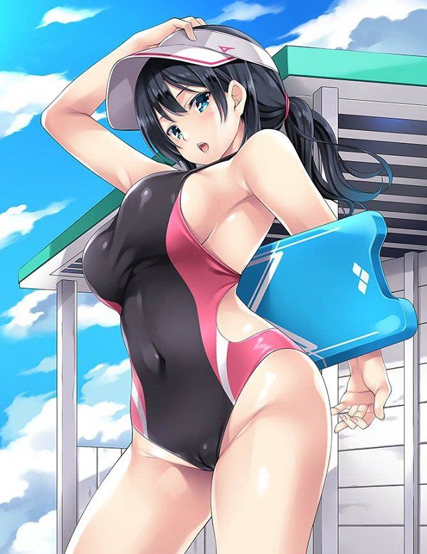 【Secondary erotica】 Erotic image of a naughty girl wearing a swimsuit who can not complain even if she is parodied is here 7