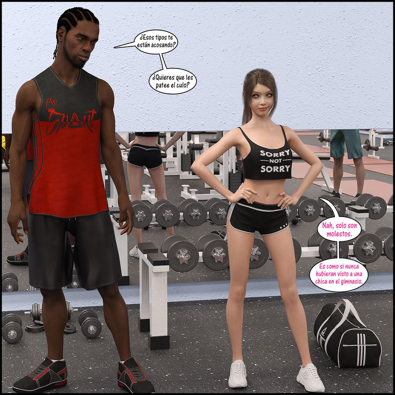 [Darklord] Natasha's Workout Part 1 | El Entrenamiento de Natasha Parte 1 [CR9] 42